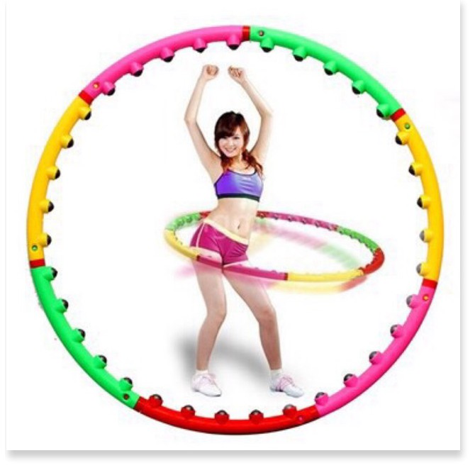 Vòng Lắc Eo Massage Hula Hoop Cao Cấp