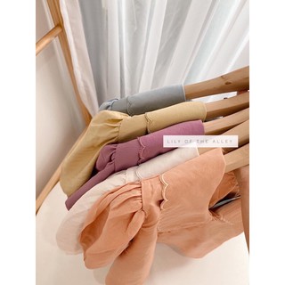 Sơ mi cộc cổ viền sóng (ib chọn màu)
