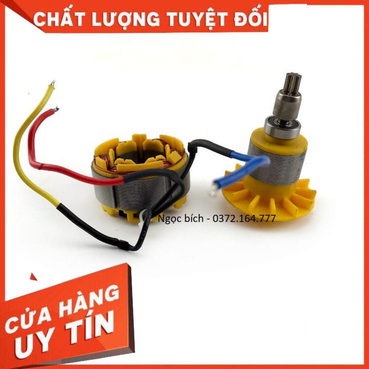 [RẺ VÔ ĐỊCH] Linh Kiện Thay Thế Máy Siết Bulong Không Chổi Than (Cuộn Dây stato,rotor)