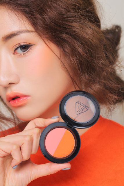 [HOT] MÁ HỒNG 3CE DUO COLOR FACE BLUSH