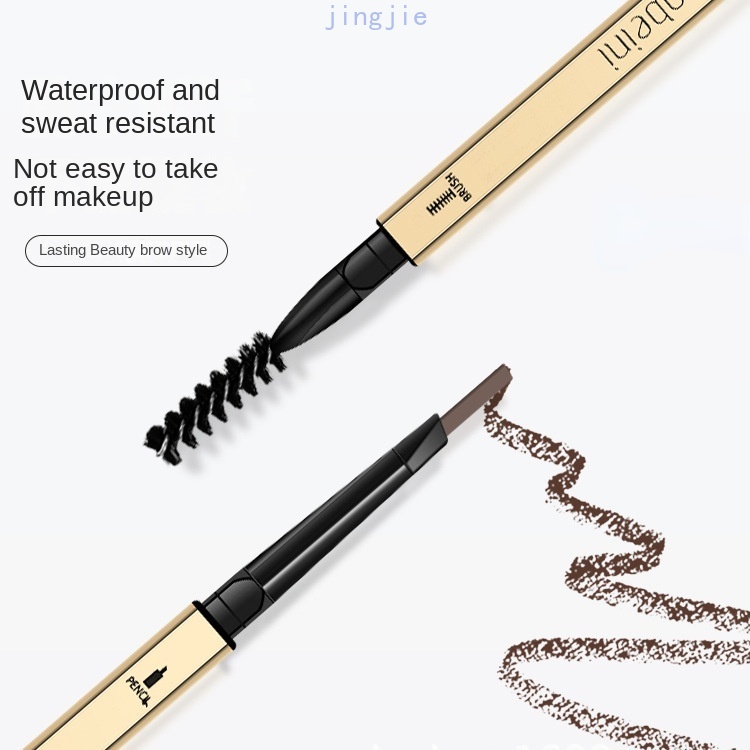 Berberi® Chì Kẻ Lông Mày Hai Đầu Siêu Mảnh Không Thấm Nước Lâu Trôi