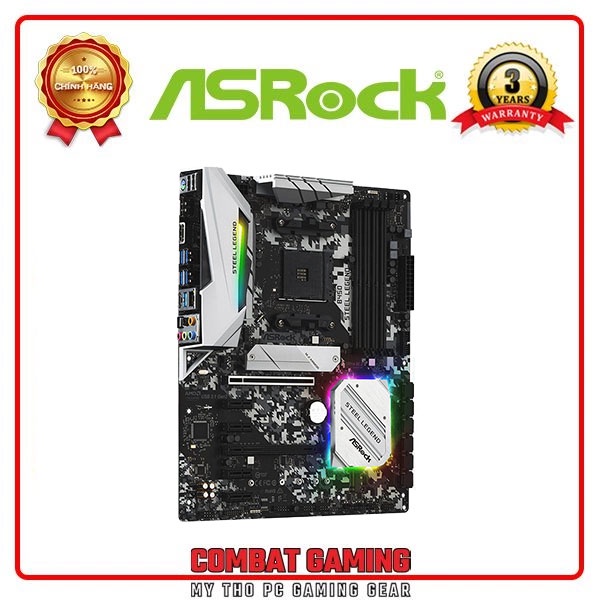 Bo Mạch Chủ ASRock B450 STEEL LEGEND