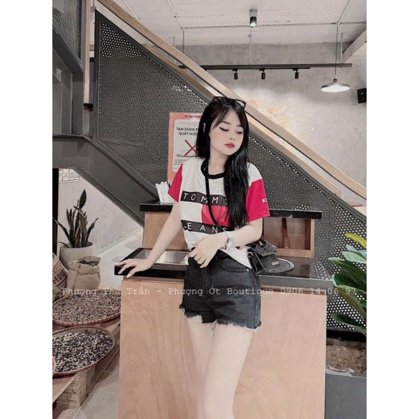 Áo Phông Nữ ToMy Xanh hottrend 2022 | BigBuy360 - bigbuy360.vn