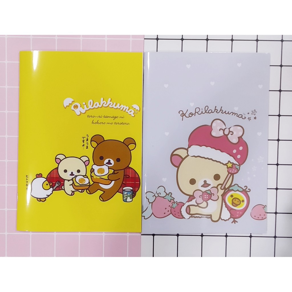 vở rilakkuma S6I41 tập ôly thời trang dễ thương