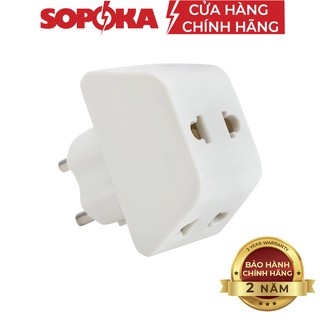 Đầu nối chia điện đa năng 3 cửa SOPOKA P11 P12 chịu tải