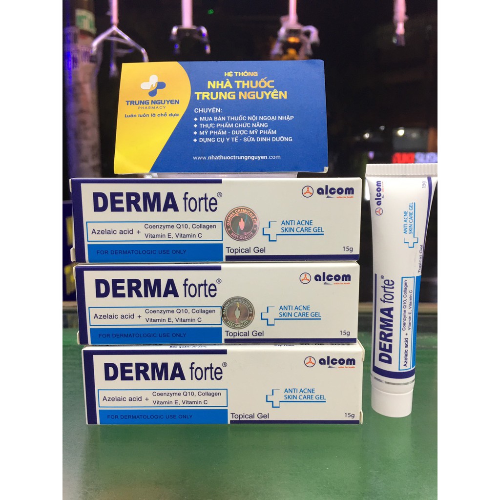 Gel Mụn Derma Forte tuýp 15g