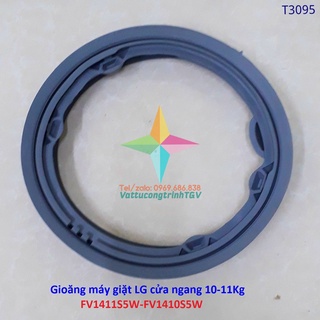 Gioăng cửa máy giặt lg cửa ngang 10-11kg model :fv1411s5w - fv1410s5w