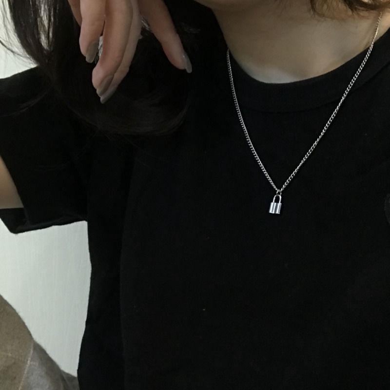 Titanium steel pendant necklace women fashion