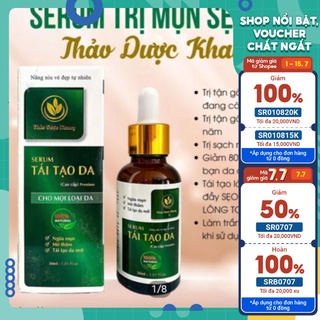 Serum dưỡng da tái tạo làm đầy sẹo rỗ ,lõm ,xóa thâm mụn 30ml -thảo dược khang