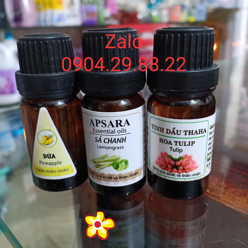 Tinh dầu Bạc hà Ấn Độ lọ xông 5ml khử mùi và chống say xe ô tô