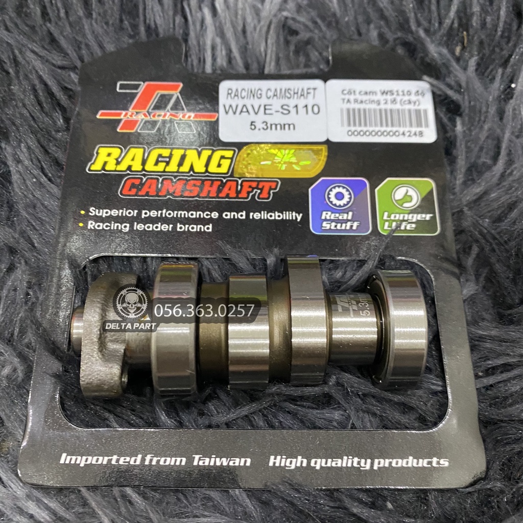 Cam độ 5ly 5ly3 Wave S110 RSX 110 Dream 110 2 lỗ TA Racing