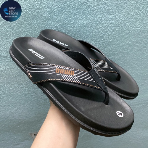 *HOT*Tông nam đẹp, Dép kẹp Duwa cao cấp, quai chắc chắn, đế chống trơn trượt size 39-42