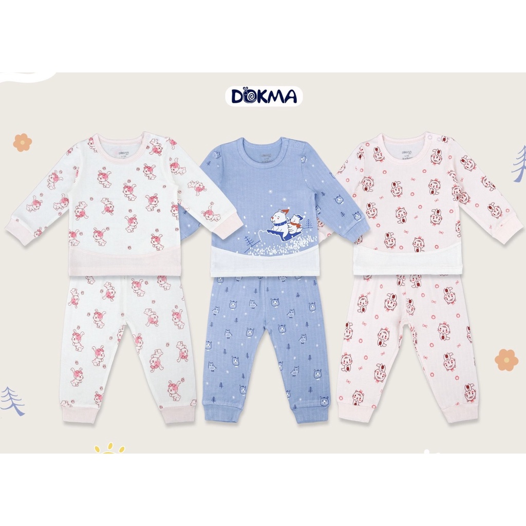 BỘ NHÀ DÀI TAY DOKMA CHO BÉ - CỐM KIDS NT.