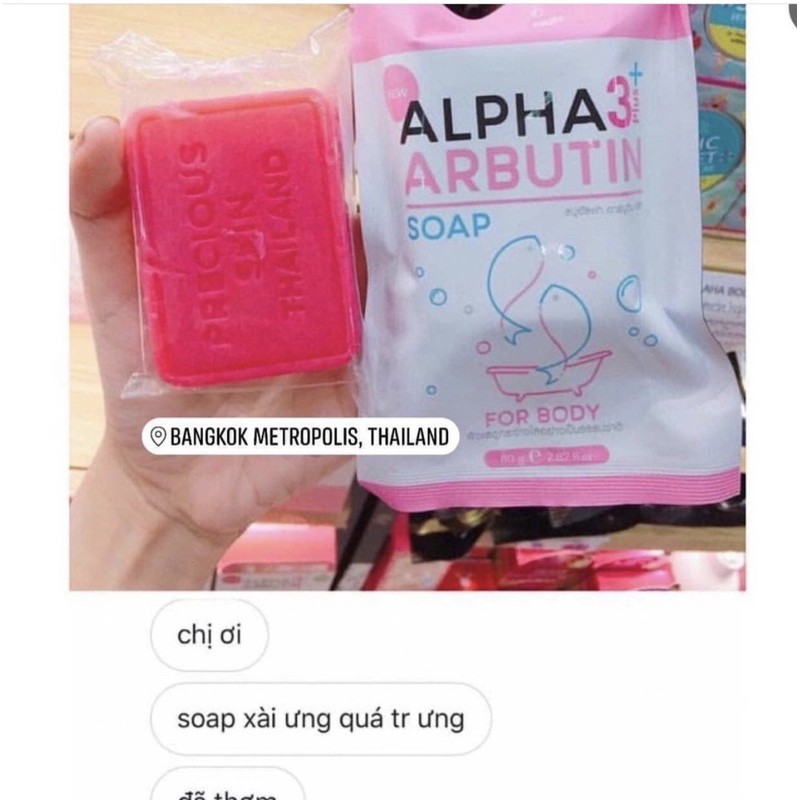 SOAP TẮM ALPHA ARBUTIN