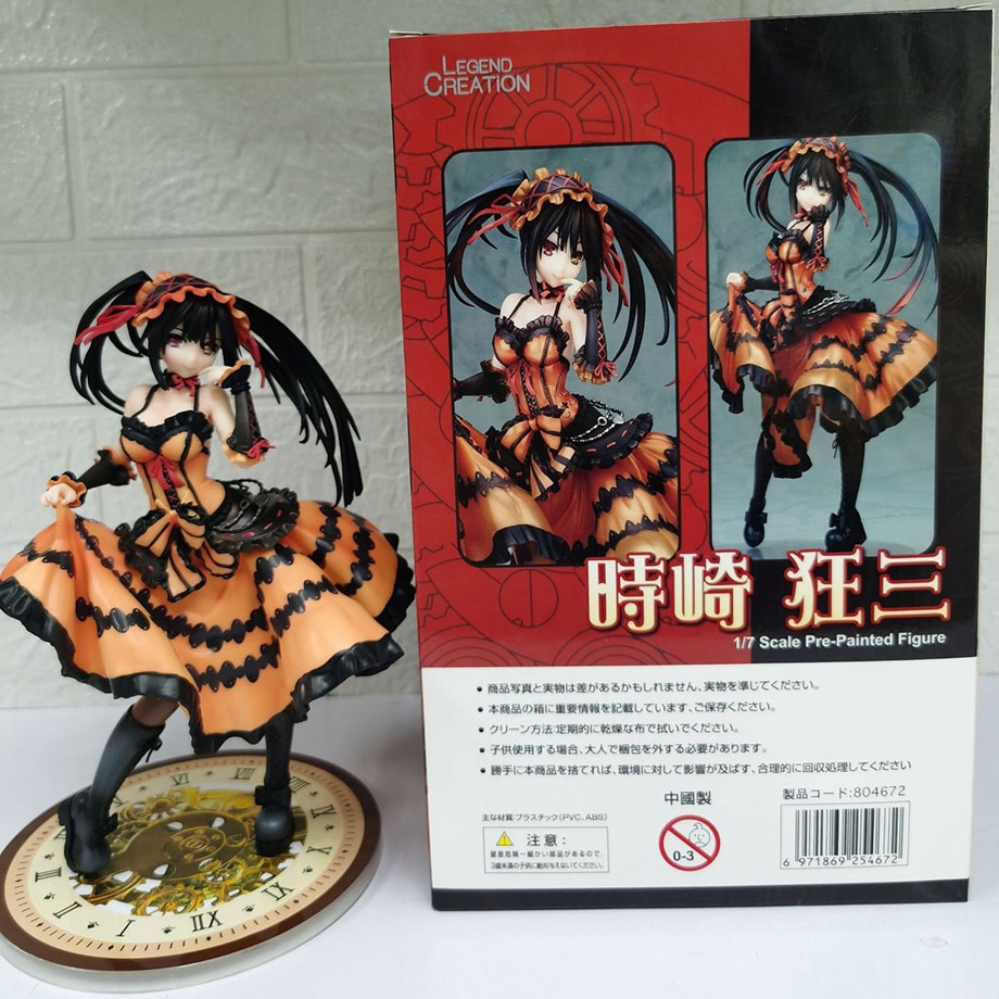 Mô hình nhân vật Kurumi Tokisaki hoạt hình Date A Live 24cm