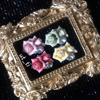 hoa fantasy hồng kép(size lớn nhất),vip nail