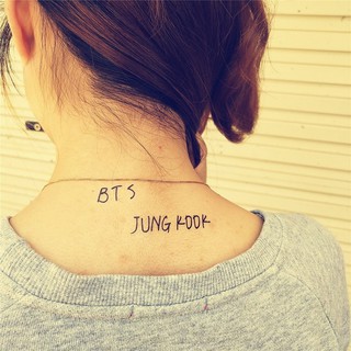 Hình xăm dán KPOP IDOL