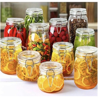 Hũ thủy tinh nuôi kombucha, đựng thực phẩm 500ml 750ml 1000ml 1500ml 2000ml 2500ml 3000ml