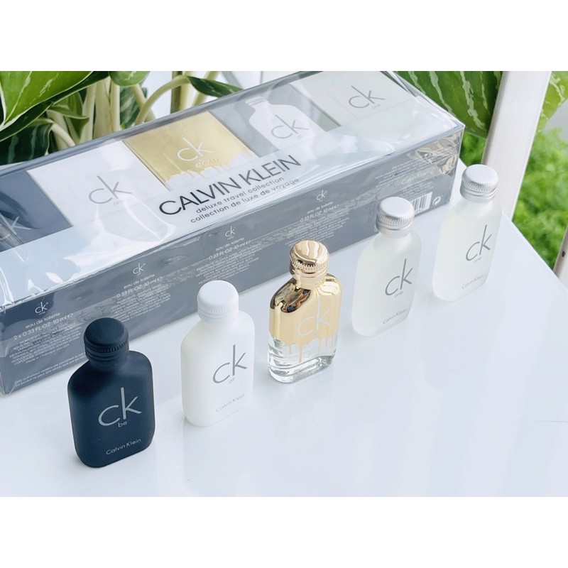 Set nước hoa ck mini 5 chai