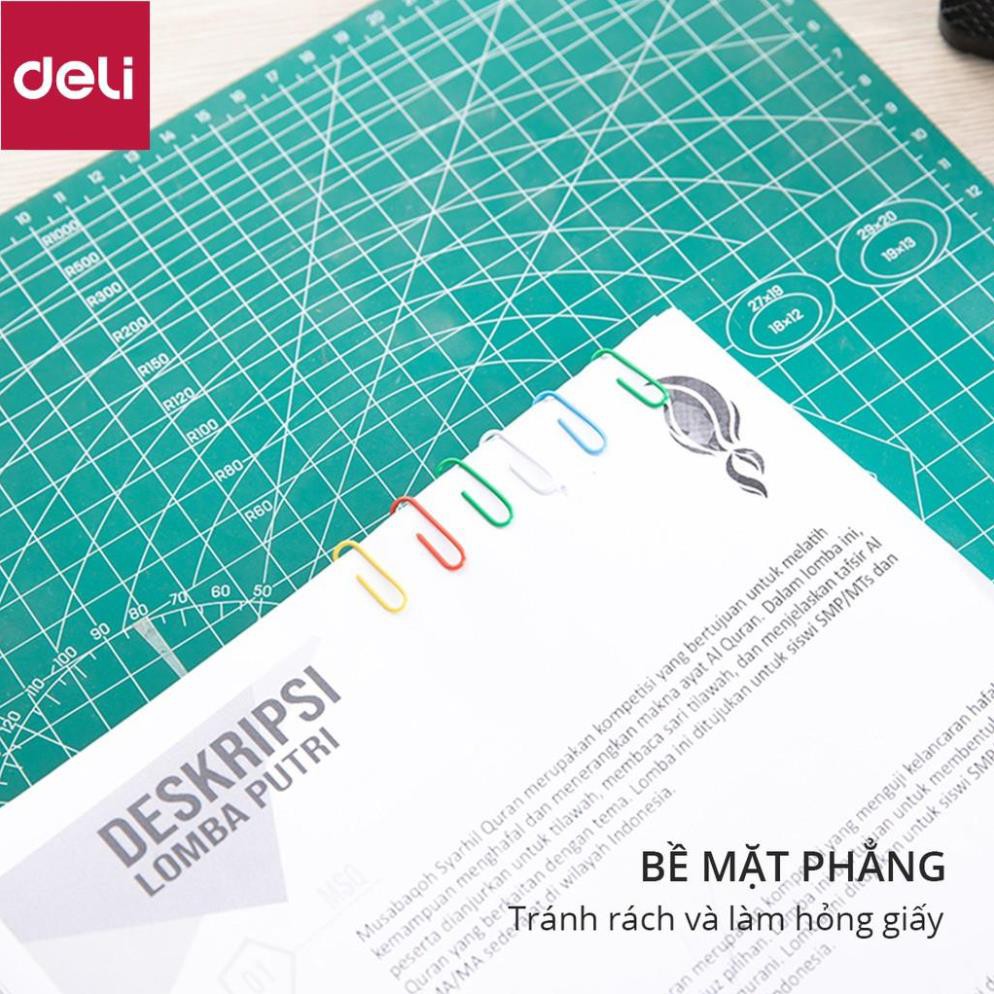 Ghim vòng màu #3 Deli, 29mm - 100 cái/hộp, 2 hộp E0024 [Deli]