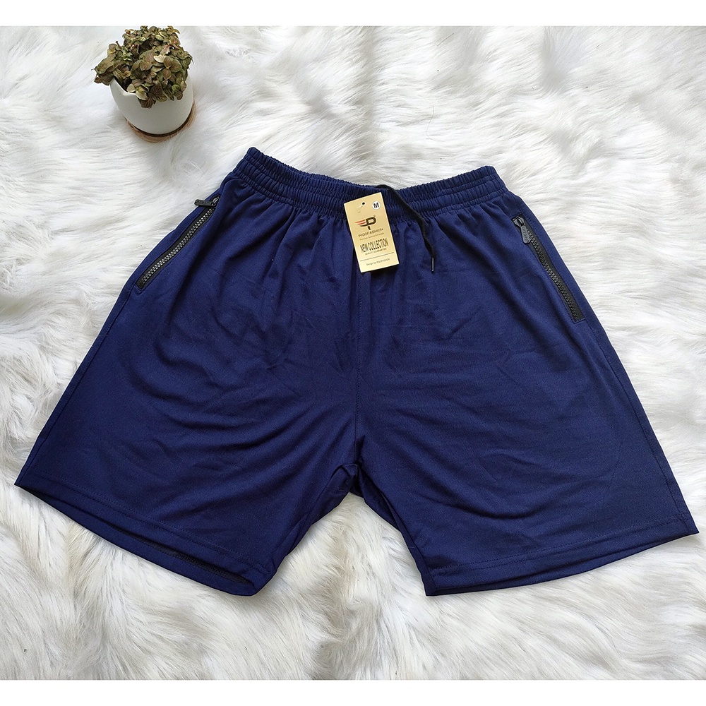 Quần short nam túi khóa kéo - quần đùi nam