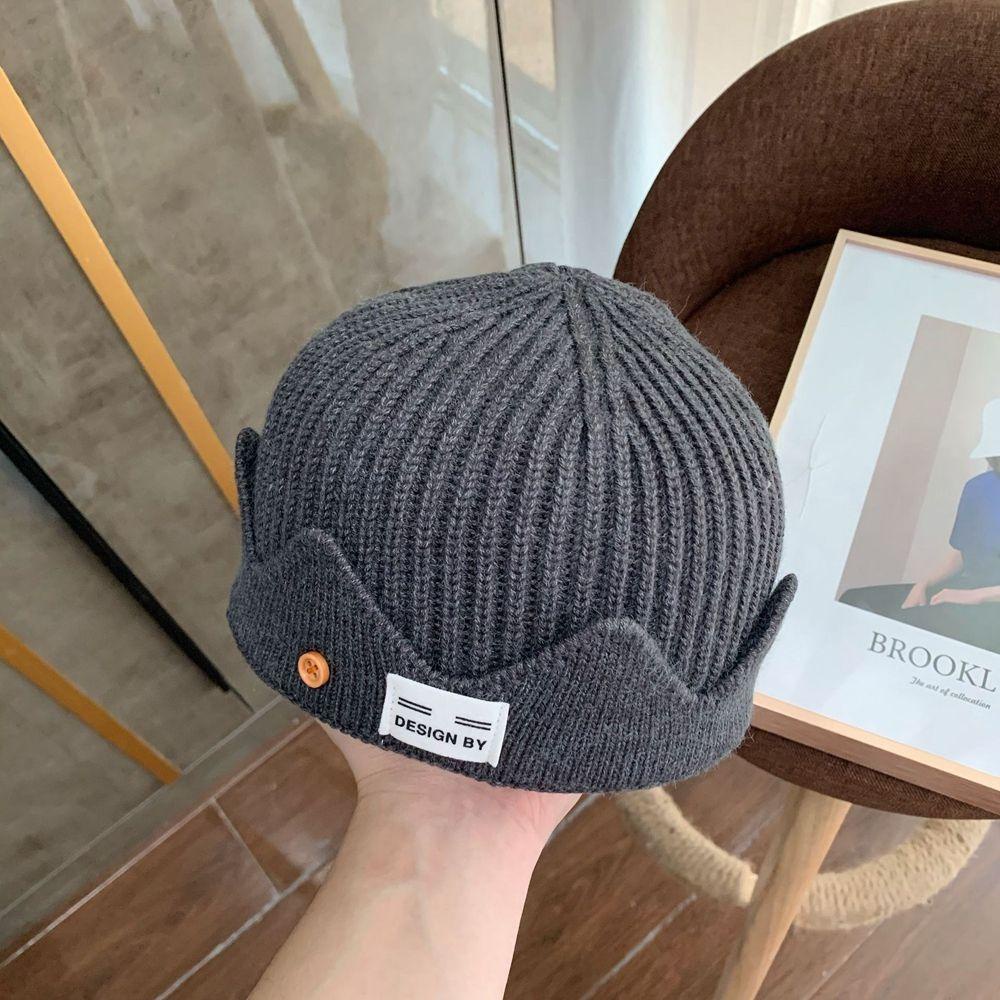 Mũ Beanie Dệt Kim WMES15H Thiết Kế Đơn Giản Dễ Phối Đồ Hóa Trang Cho Nam