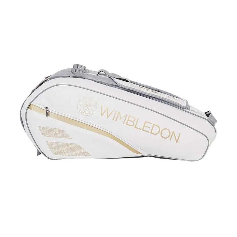 NEW- 2021 Túi đựng vợt tennis, túi vợt thể thao Babolat Pure Wimbledon 9 Pack Tennsi Pag chính hãng bán chạy ! CK HOT _