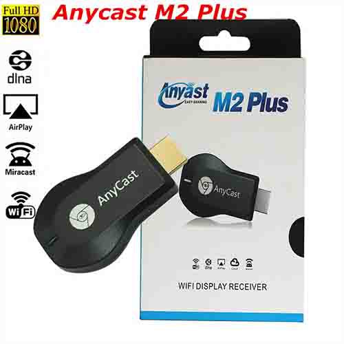 Kết Nối Tivi Với Wifi - HDMI không dây Anycast M2 Plus dạng USB tiện dụng GIÁ CỰC SỐC