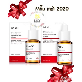 DR.WU Serum tái tạo da MANDELIC ACID Plus & 18% 15ml/30ml Đài Loan