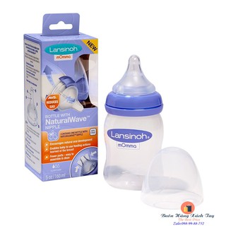 Bình sữa lansinoh momma 160ml - 240ml