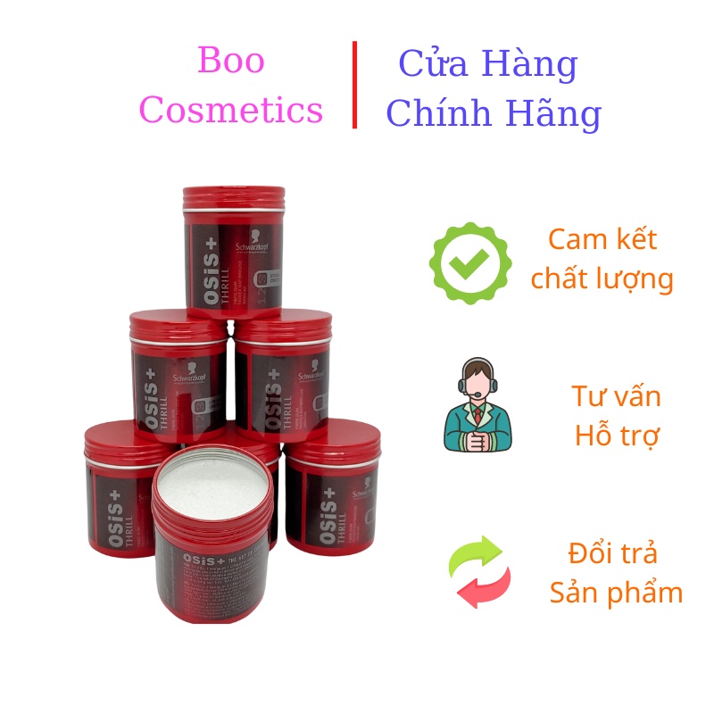 Sáp Vuốt Tóc Nam Osis THRILL 3 100g