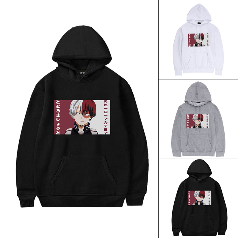 Áo Hoodie In Hình 3d Anime My Boku No Hero Academia