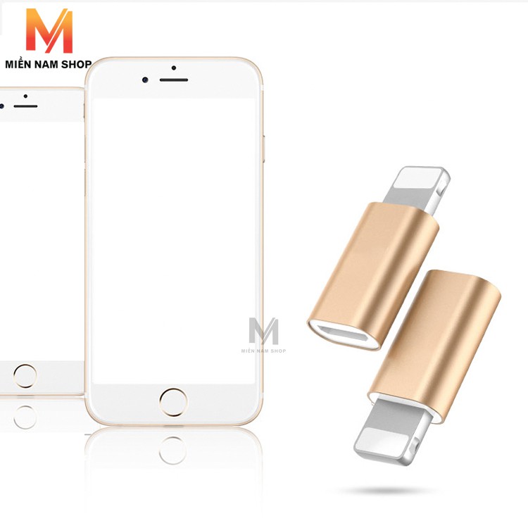 Đầu chuyển đổi từ Micro USB sang Lightning