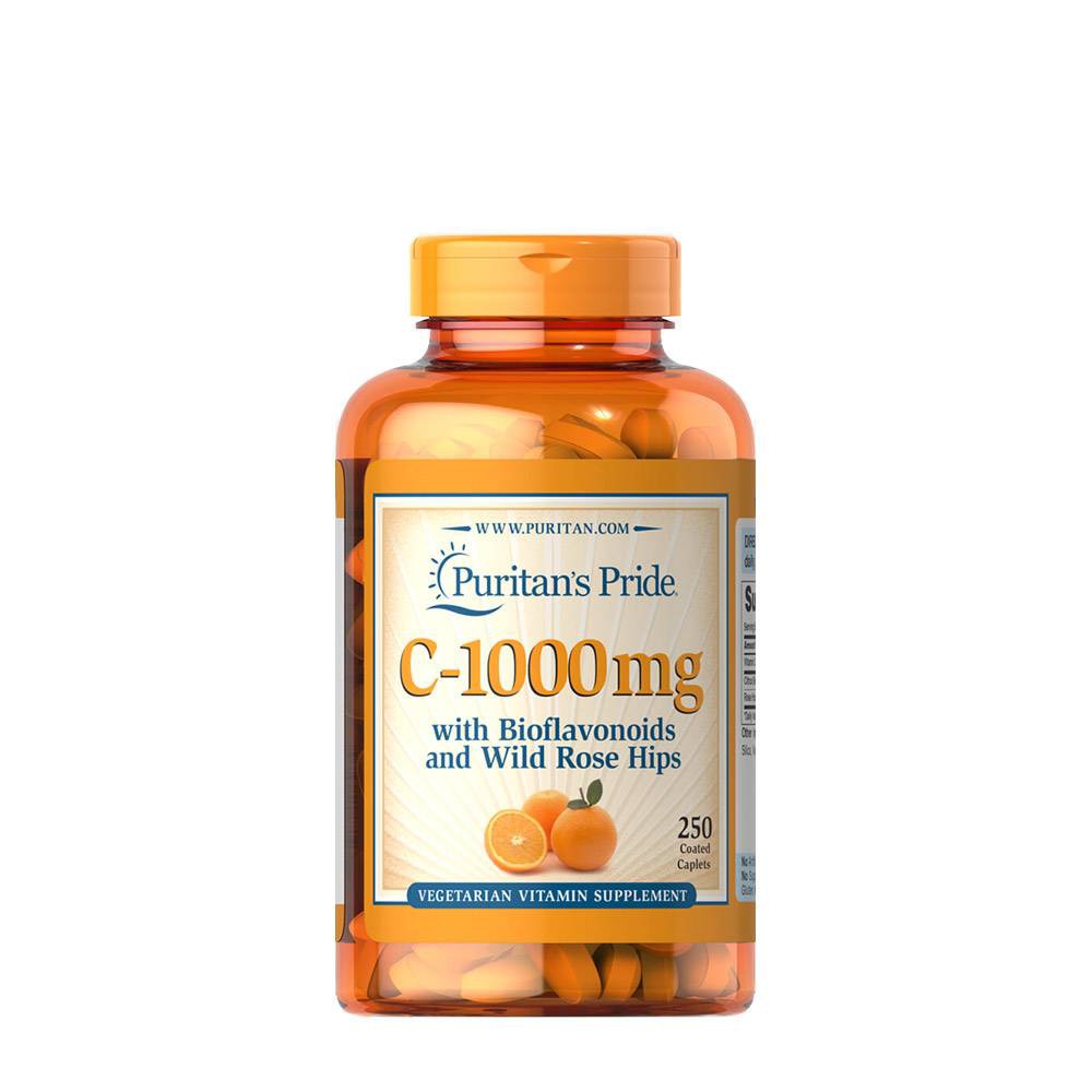Vitamin C Viên Bổ Sung Vitamin C 1000mg Puritan's Pride 100 viên - HÀNG CHUẨN Date 2023
