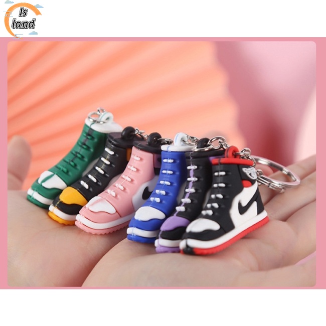 AIR JORDAN Móc Khóa Hình Chiếc Giày Thể Thao AJ 3D mini Dễ Thương