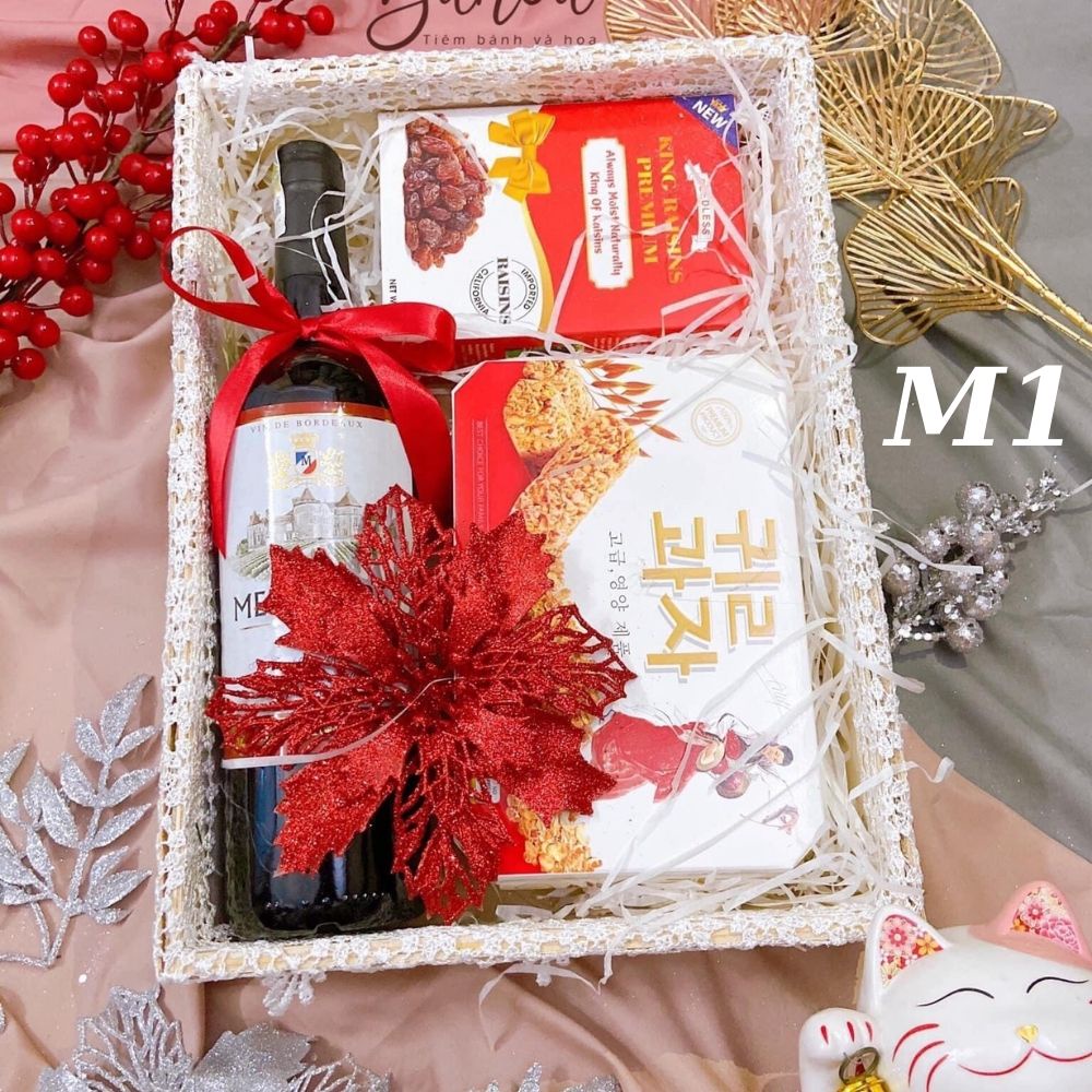 Giỏ Qùa Tết Hộp Qùa Tặng Đựng Bánh Kẹo Đẹp Giá Rẻ Biếu Tết Đơn Giản Sang Trọng Cao Cấp Cho Doanh Nghiệp 2022 | BigBuy360 - bigbuy360.vn