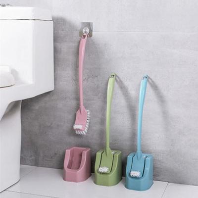 [HÀNG CÓ SẴN] Chổi vệ sinh cọ toilet 2 đầu sợi cước