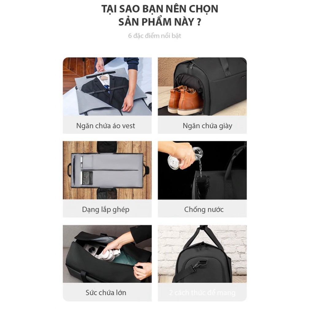 Túi du lịch thông minh Mark Ryden – SUIT-STORAGE 