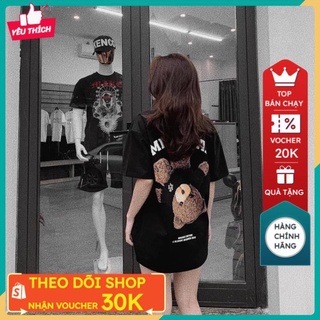 Áo phông nam Mikenco Mikebear Gấu, áo thiun from nam nữ mẫu cháy phố , hàng có hộp FULL BOX