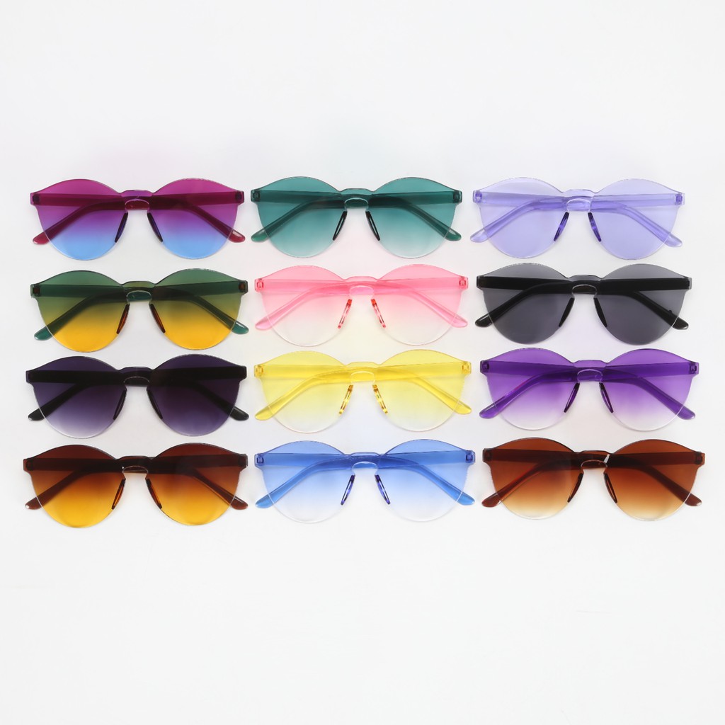 Kính mát không gọng mắt mèo thời trang | BigBuy360 - bigbuy360.vn