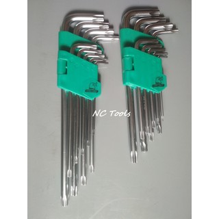 Bộ lục giác bông xi mờ 9 món