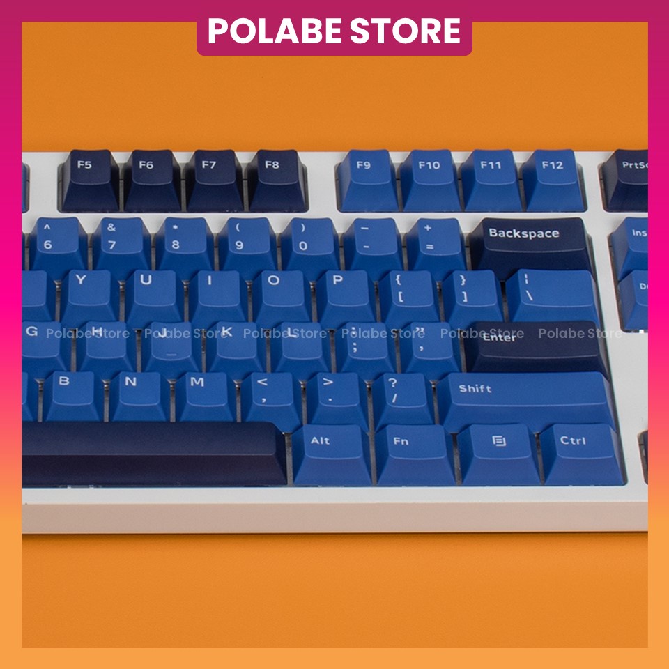 Keycap Striker Cherry Profile chất liệu PBT dyesub sử dụng trên nhiều layout bàn phím cơ - Polabe Store