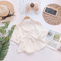 Áo peplum rút ngực ( Hình thật )