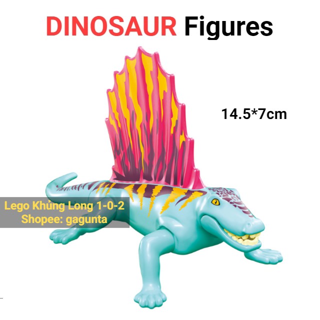 Lego Khủng Long Thằn Lằn 2020 Mẫu Mới Trong Jurassic World Hãng Lele Dài 12cm x Cao 8cm