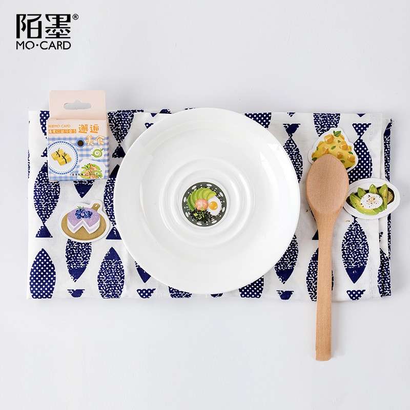 Bộ sticker/ Hình dán Các Loại Món Ăn (46 Hình) - Sticker Sushi