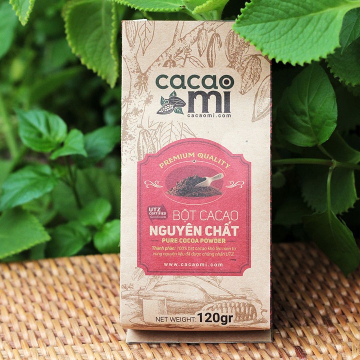 Bột Ca Cao CacaoMi Premium 120g