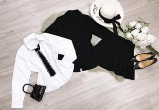 Sét vest 4 món thiết kế
