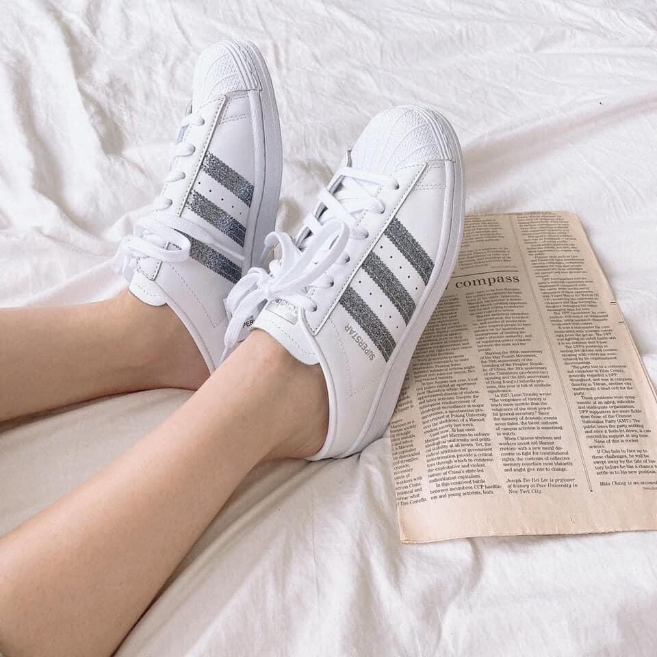 [AUTHENTIC 100%] Giày sục Adidas Superstar Mule W chính hãng sale SẴN