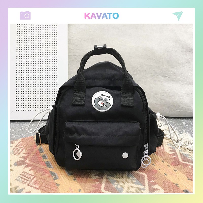 Balo nữ giá rẻ đi học thời trang cao cấp cá tính cute dễ thương KAVATO BL63 (không có gấu bông)