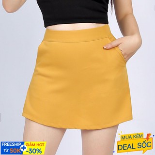 XẢ KHO CẮT LỖ MÃ xmhk V205 QUẦN GIẢ VÁY, quần giả váy chữ a SIÊU HOT chân dài miên man chất tuyết mưa cao cấp